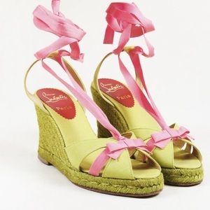 Christian Louboutin Isabelle Espadrille Wedges